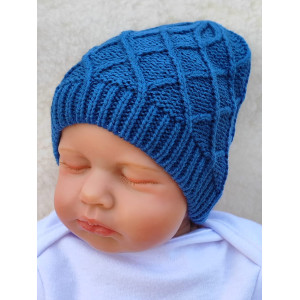 Вязаная шапочка Аран коса парламент