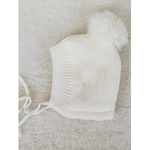 Чепчик Пушистик молочный