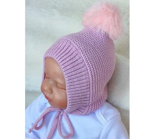 Чепчик Пушистик пудра