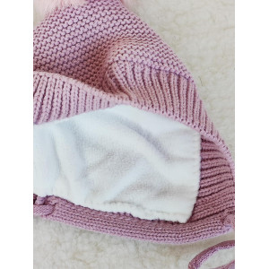 Чепчик Пушистик пудра