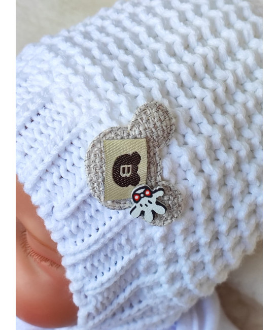 Шапочка Кукуруза белая