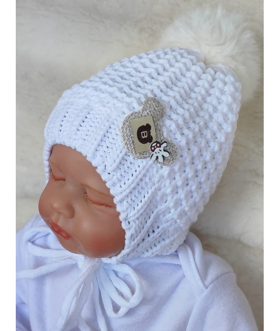 Шапочка Кукуруза белая