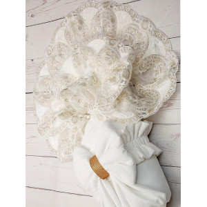 Конверт на выписку Адель молочный