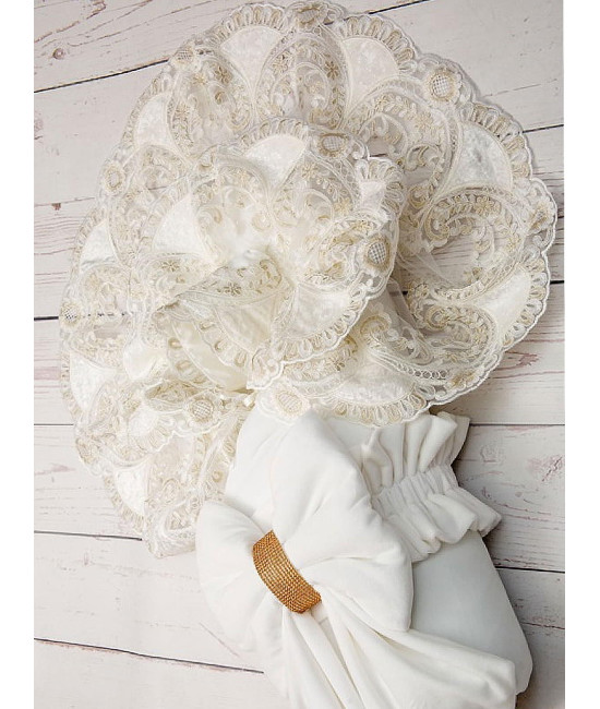 Конверт на выписку Адель молочный