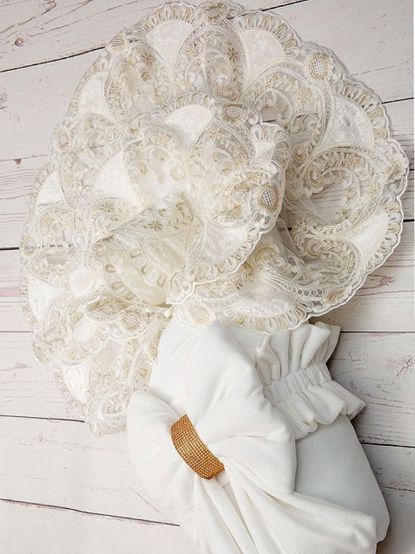 Конверт Адель молочный