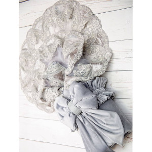 Конверт на выписку Адель серый