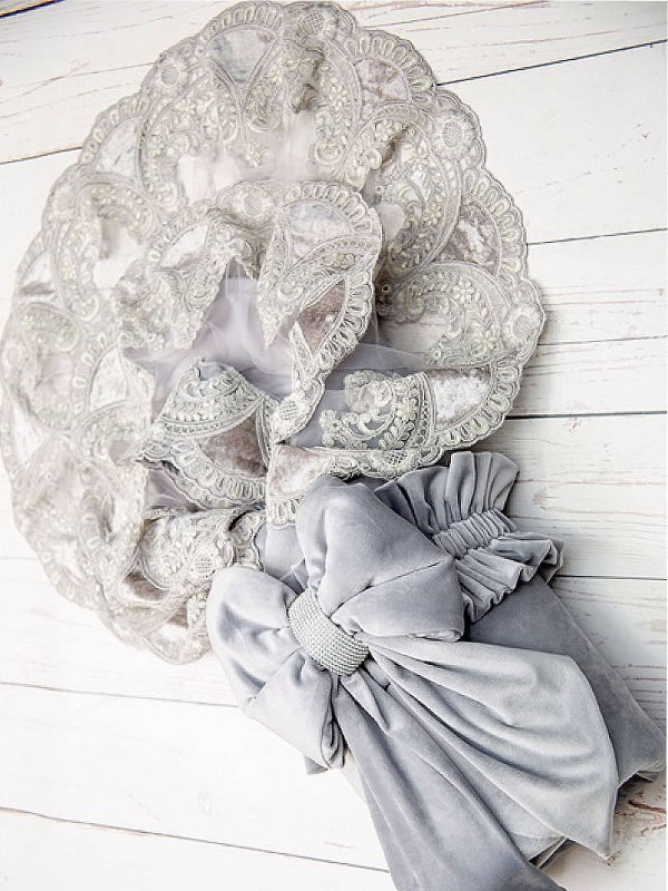 Конверт Адель серый