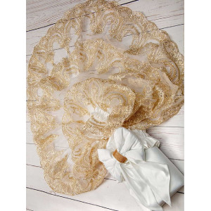 Конверт на выписку Анна молочный