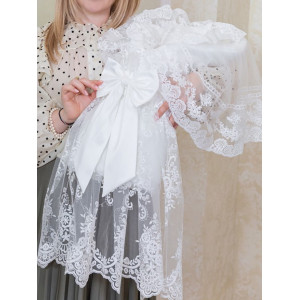 Конверт на выписку Азалия молочный