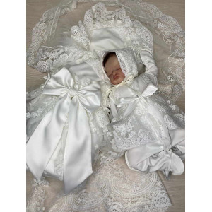 Комплект на выписку Азалия-Кокетка молочный