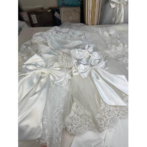 Комплект на выписку Азалия-Маркиза молочный