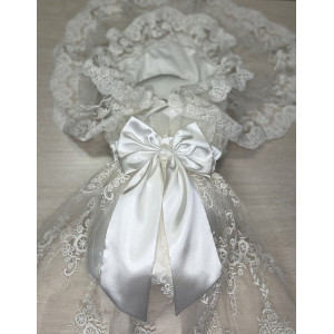 Комплект на выписку Азалия-Маркиза молочный