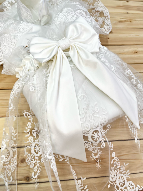 Конверт на выписку Азалия молочный