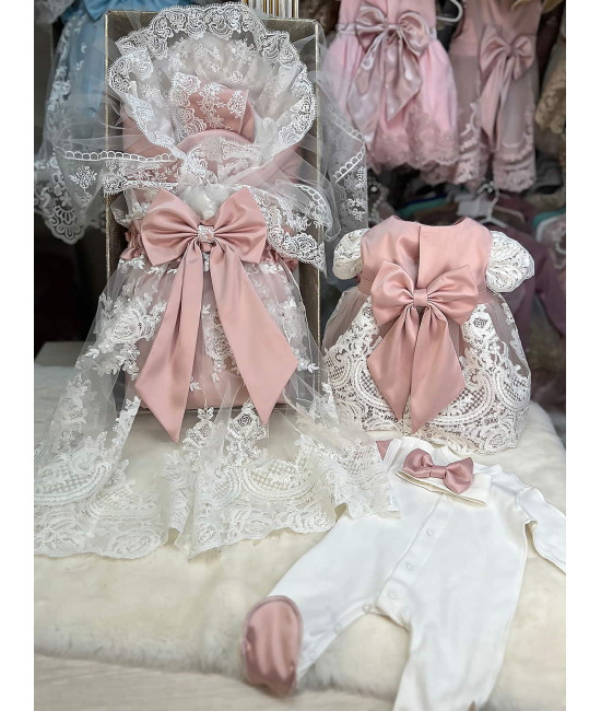 Комплект на выписку Азалия-Асселина пудра-молочный