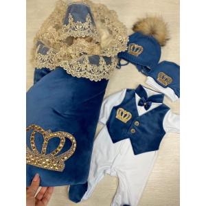 Комплект на выписку Бархат-Джентльмен парламент