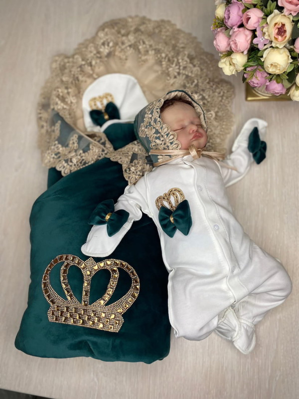 Комплект Бархат изумруд