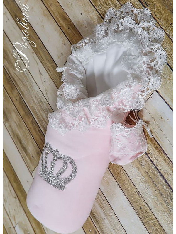 Конверт Бархат розовый