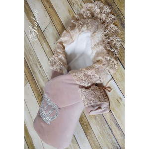 Конверт на выписку Бархат какао