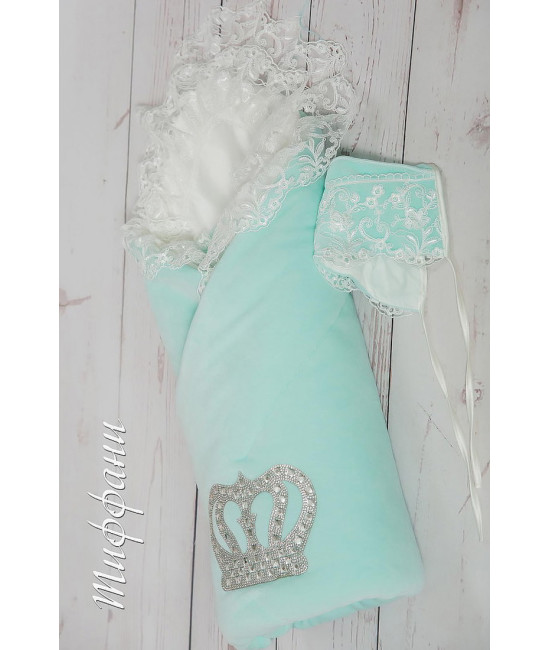 Конверт на выписку Бархат тиффани