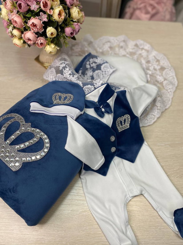 Комплект Бархат Лайт-Джентльмен парламент-серебро