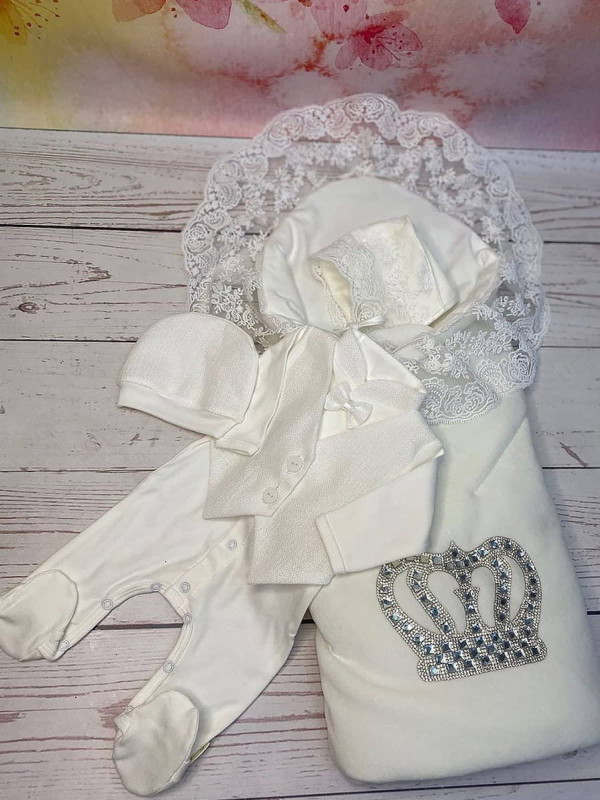 Комплект Бархат Лайт-Джентльмен молочный