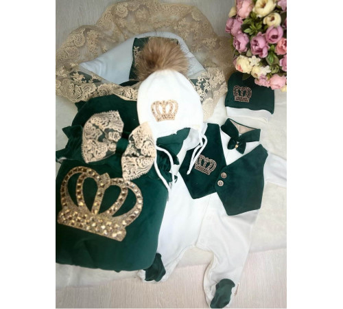 Комплект Бекки-Джентльмен изумруд 