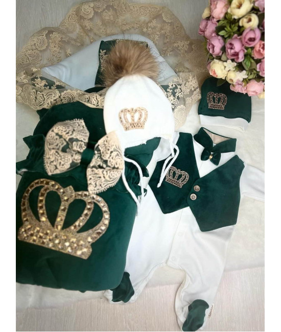 Комплект Бекки-Джентльмен изумруд 