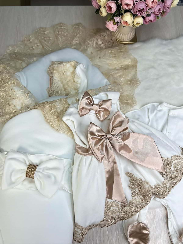 Комплект Бекки-Лея молочный-какао