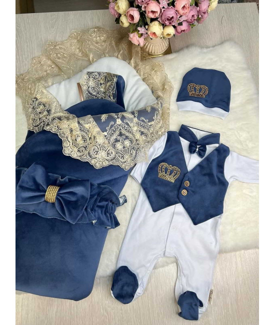 Комплект на выписку для мальчика Бекки-Джентльмен парламент