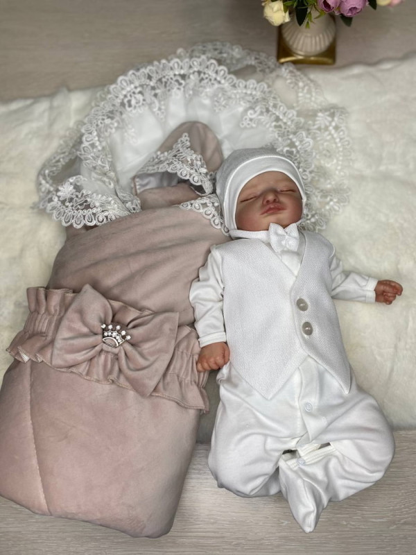 Комплект Бекки-Джентльмен какао-молочный