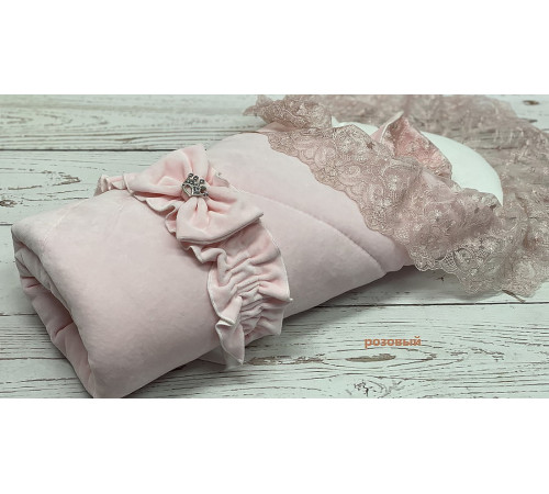 Конверт на выписку Бекки розовый