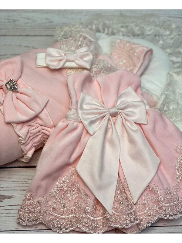 Комплект Бекки-Лея розовый