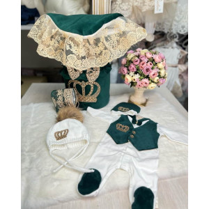 Комплект Бекки-Джентльмен изумруд 