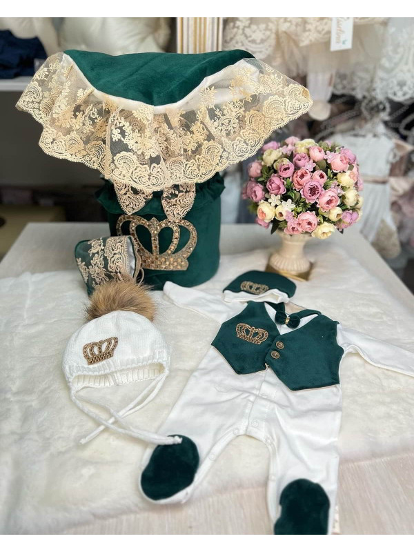 Комплект Бекки-Джентльмен изумруд 