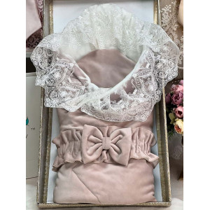 Конверт на выписку Бекки какао-молочный