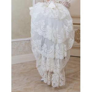 Конверт на выписку Бель молочный-красный