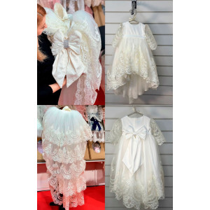 Комплект на выписку Бель молочный