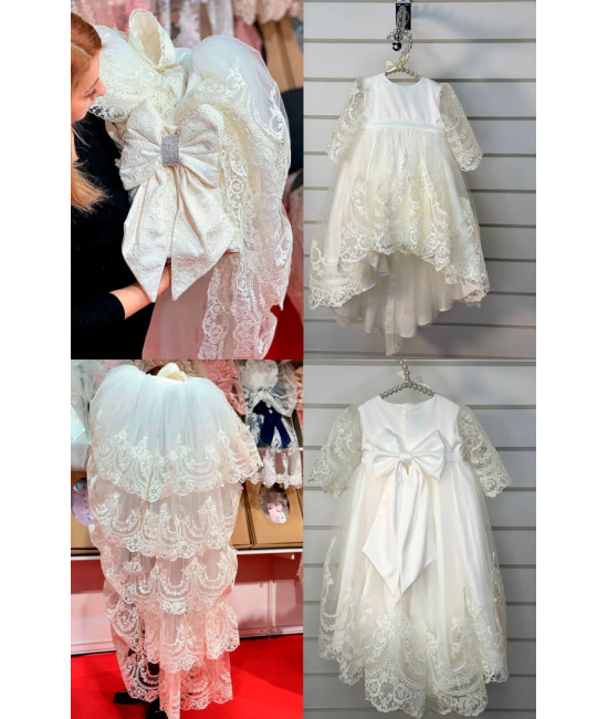 Комплект на выписку Бель молочный