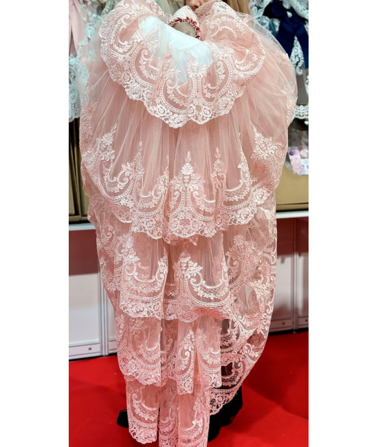 Конверт на выписку Бель молочный-пудра