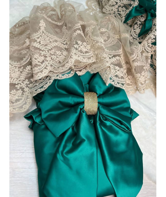 Конверт на выписку Дора изумруд