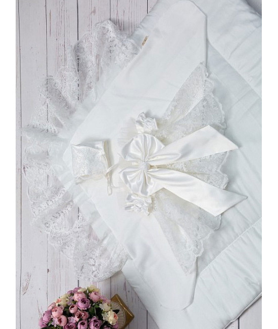 Конверт на выписку Экьяра молочный