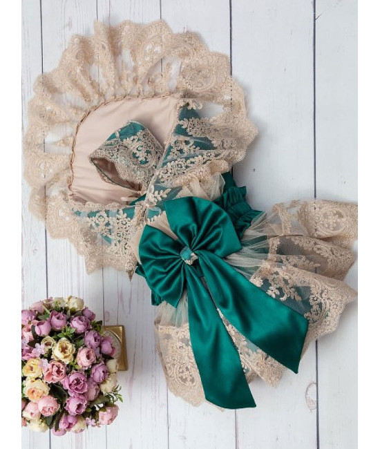 Конверт на выписку Элави изумрудный