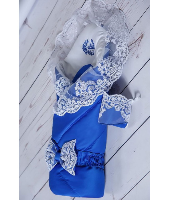 Конверт на выписку Флоренция синий