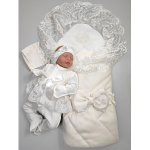 Комплект на выписку Флоренция-Кокетка шампань