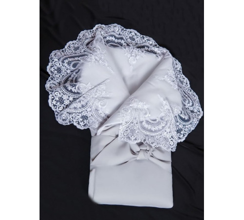 Конверт на выписку Грация серый