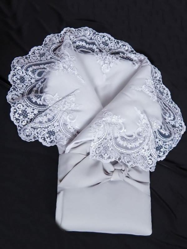 Конверт Грация серый