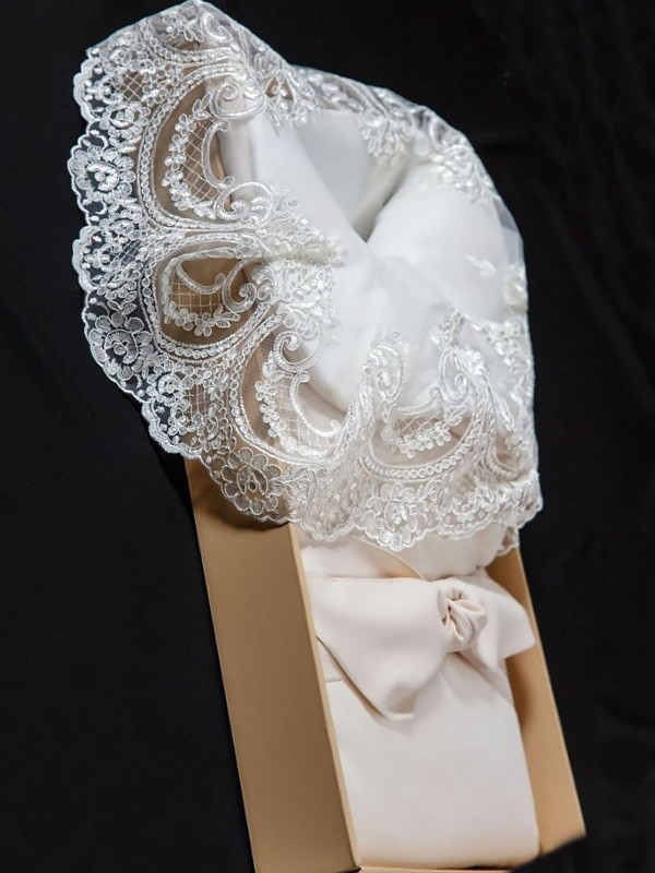 Конверт Рогожка шампань