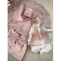 Комплект Императорский-Карамелька пудра