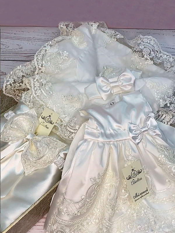 Комплект Императорский-Принцесса молочный