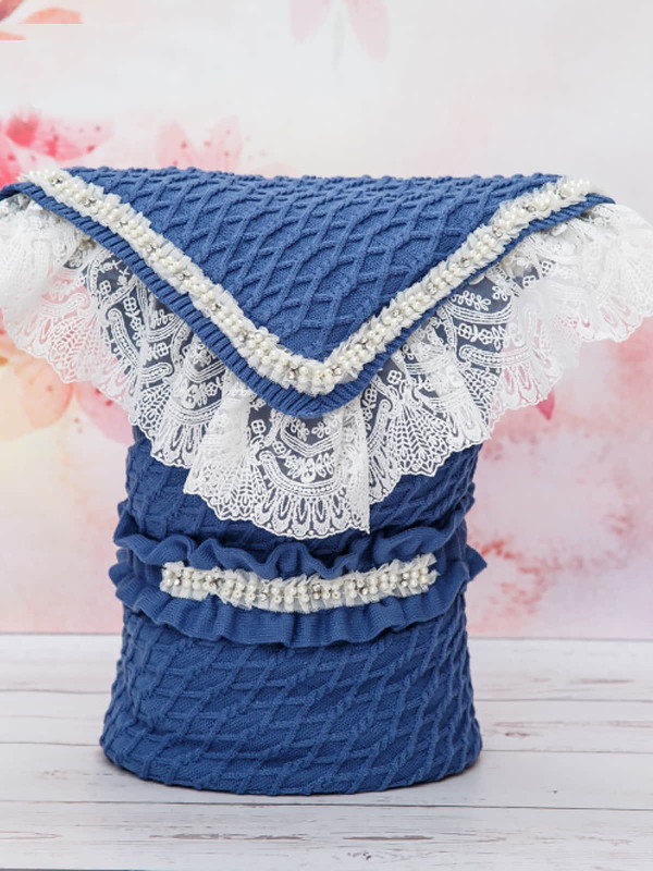 Вязаный конверт Жемчуг парламент